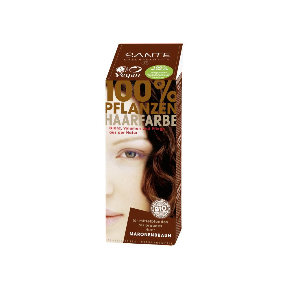 Sante Herbal Hair Color Chestnut Brown 100 g / 3.5 oz