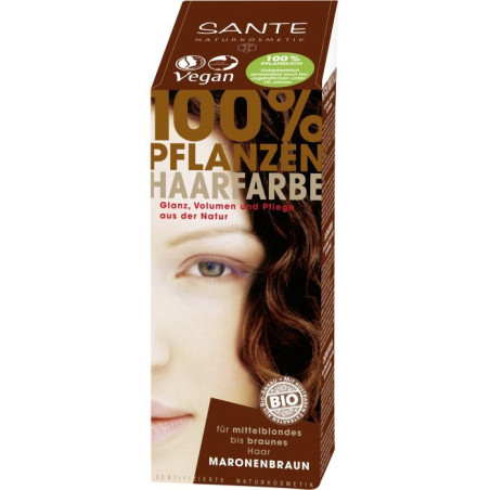 Sante Herbal Hair Color Chestnut Brown 100 g / 3.5 oz
