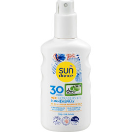 SUNDANCE MED ultrasensitives Sonnenspray LSF 30 200 ml / 6.8 fl oz