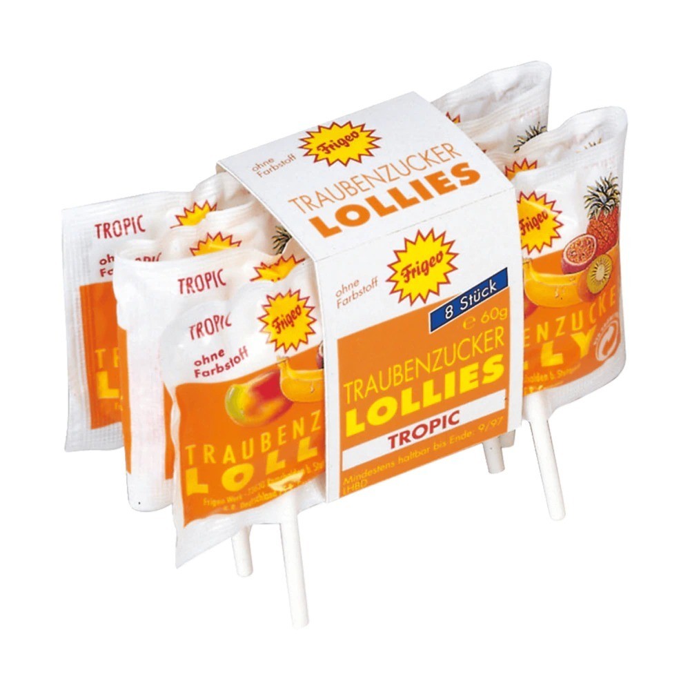 Frigeo Dextrose Lolly Chain Pack Tropic 8x7.5g