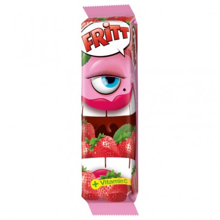Fritt chew strips strawberry 70g