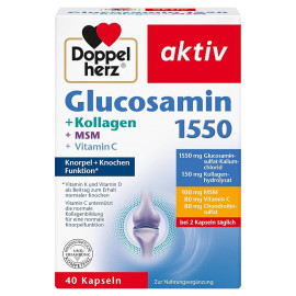 Doppelherz Aktiv Glucosamine 1550 40 capsules 45.6 g / 1.6 oz