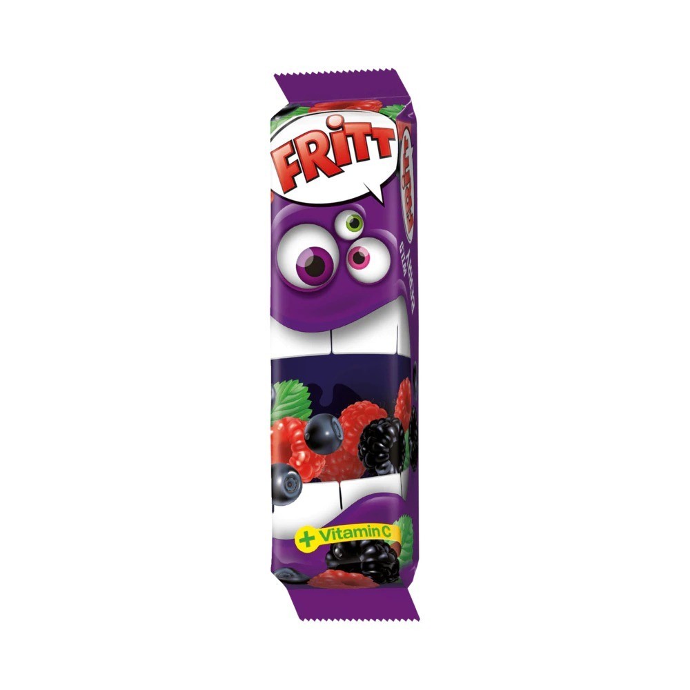 Fritt Wildberry chewing strips 70g