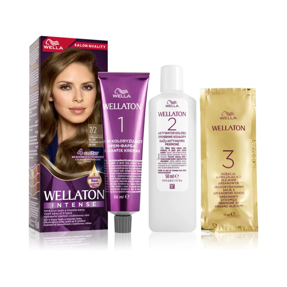 Wella Wellaton Intense 7/2 Matte Medium Blonde