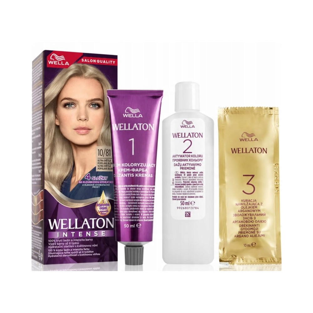 Wella Wellaton Intense 10/81 Ultra Light Ash Blonde