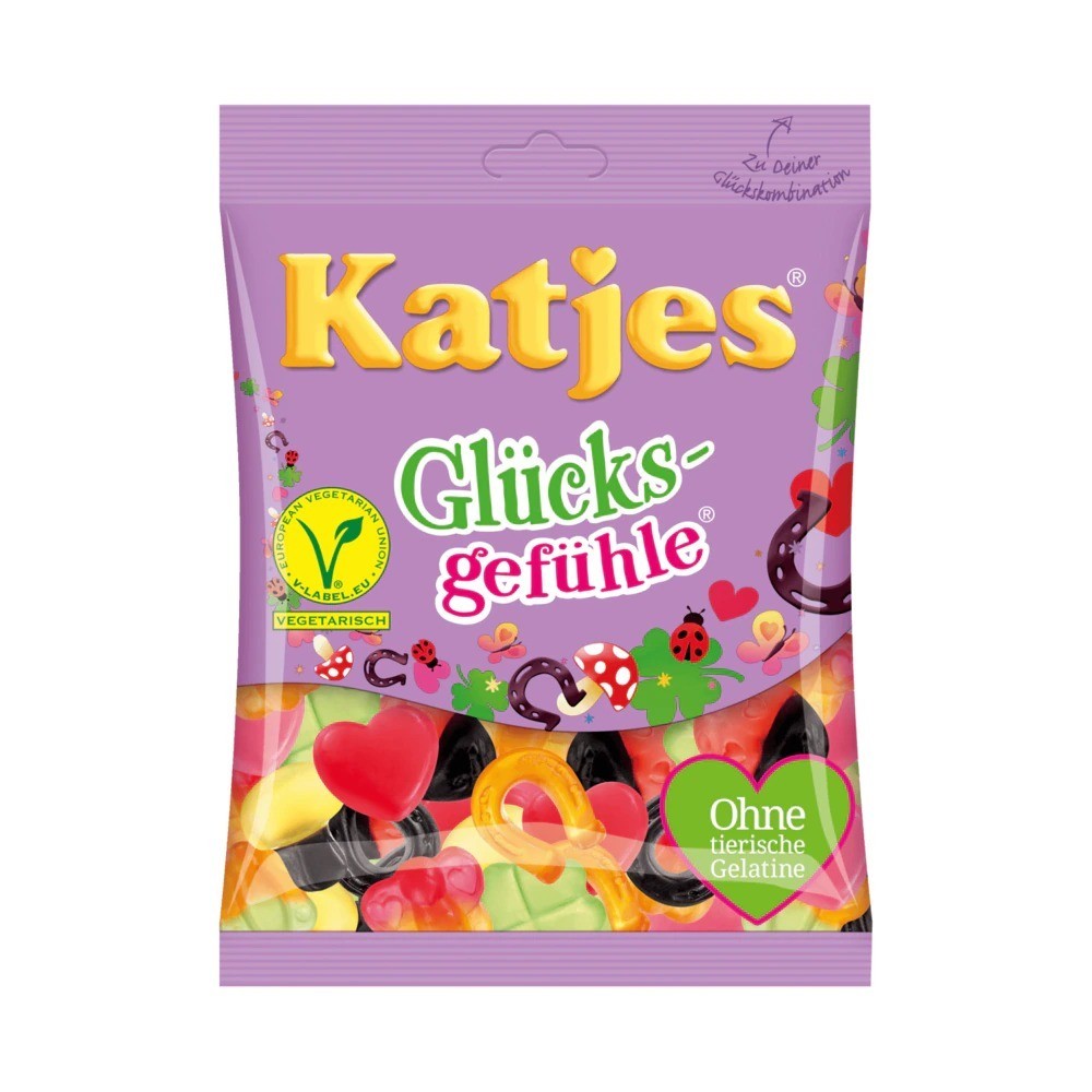 Katjes fruit gum feelings of happiness 200g