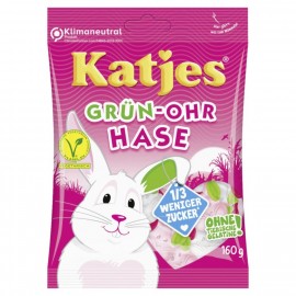 Katjes fruit gum green-ear bunny 160g