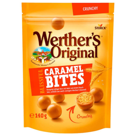 Werther's Original Caramel Bites Crunchy 140 g / 4.94 oz