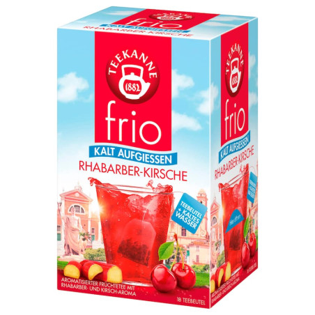 Teekanne frio Rhubarb-Cherry 45 g / 1.59 oz