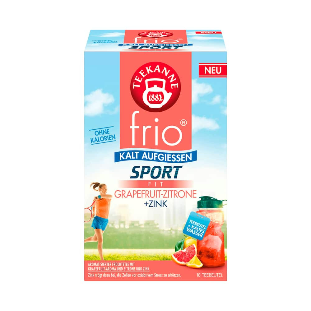 Teekanne Frio Sport Fit Grapefruit-Lemon 45 g / 1.59 oz
