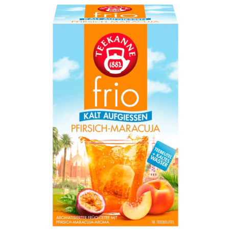 Teekanne frio Peach-Passion Fruit 45 g / 1.59 oz