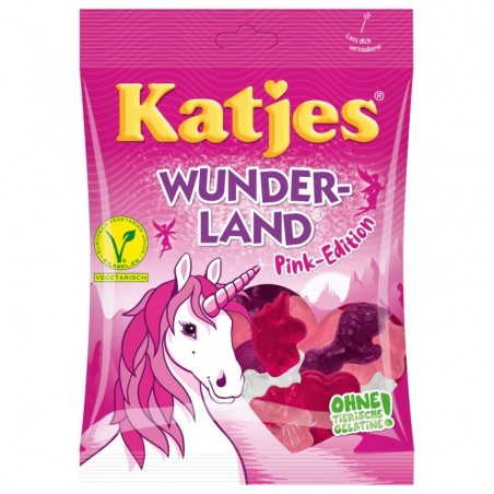 Katjes fruit gum wonderland pink 200g