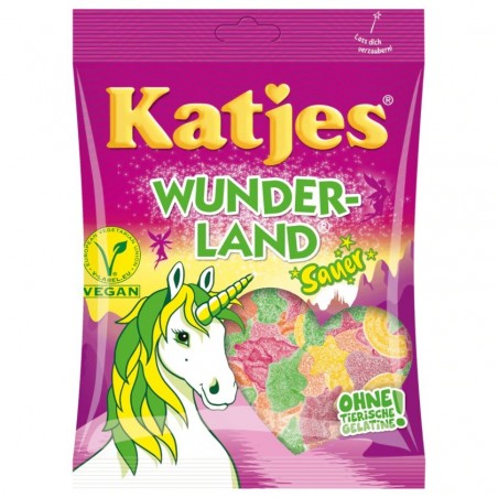 Katjes fruit gum wonderland sour vegan 200g