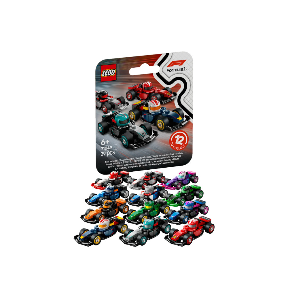 LEGO® 71049 F1® Collectible Race Cars