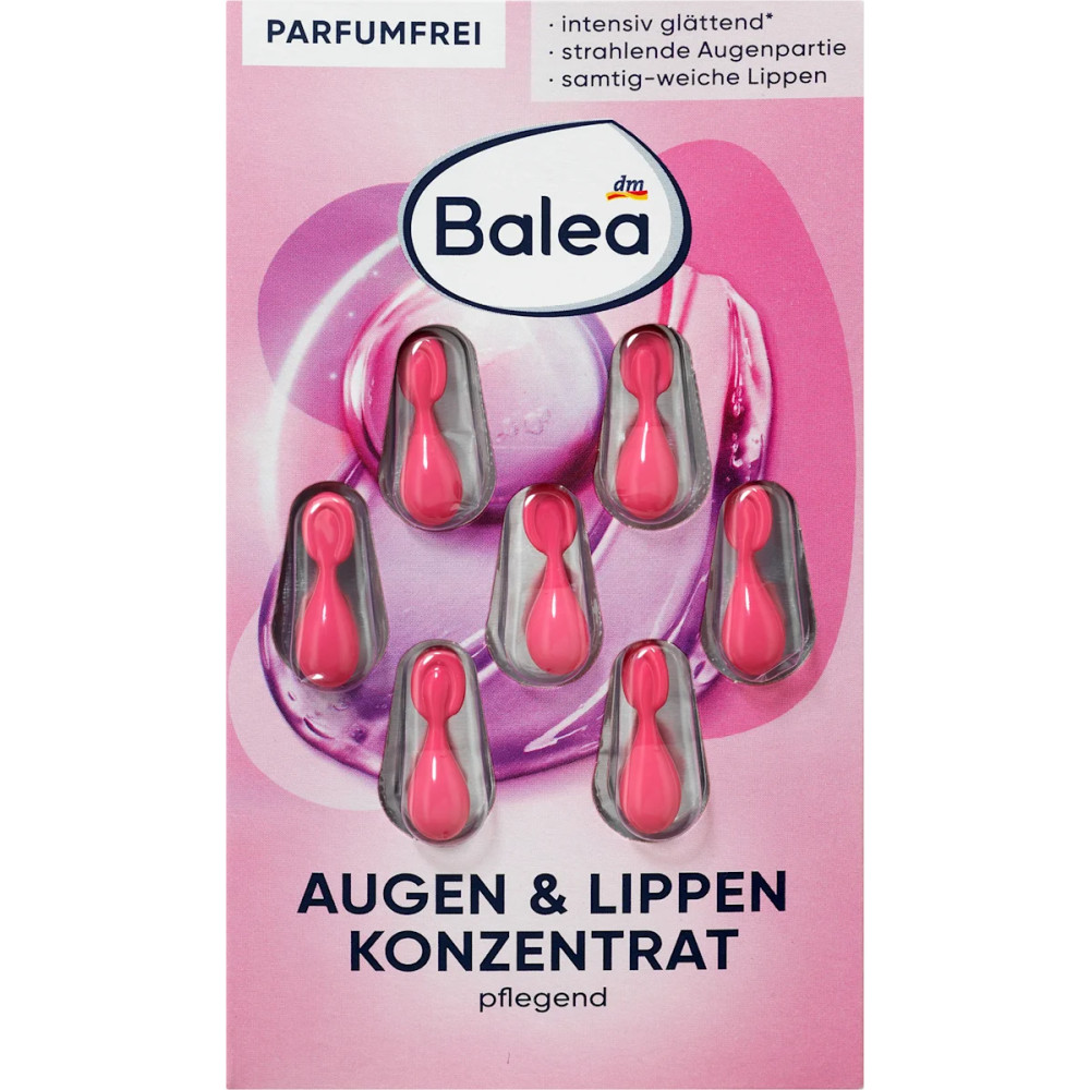 Balea Augen- und Lippenkonzentrat 7 Stück