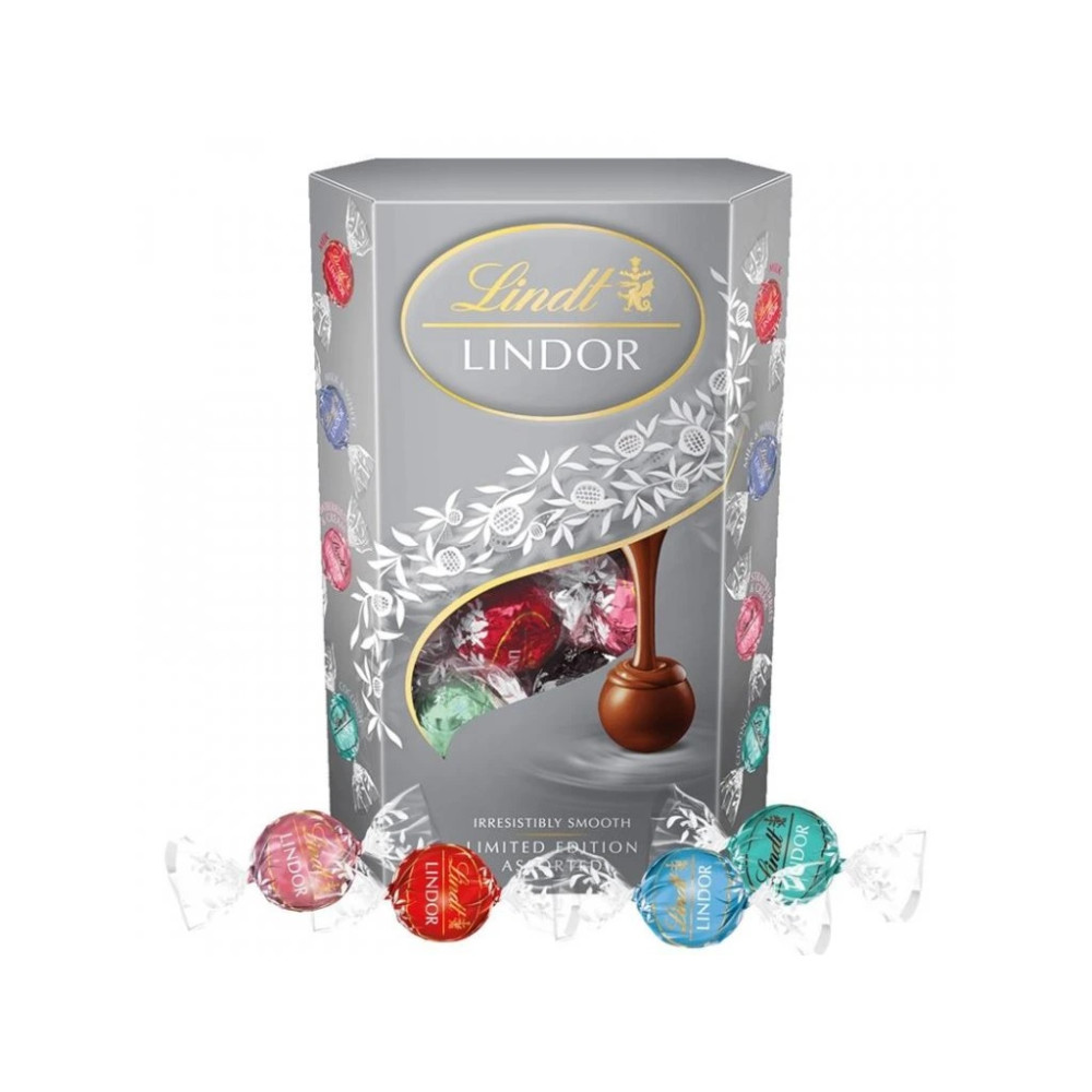 Lindt Lindor Assorted Silver 337 g / 11.8 oz