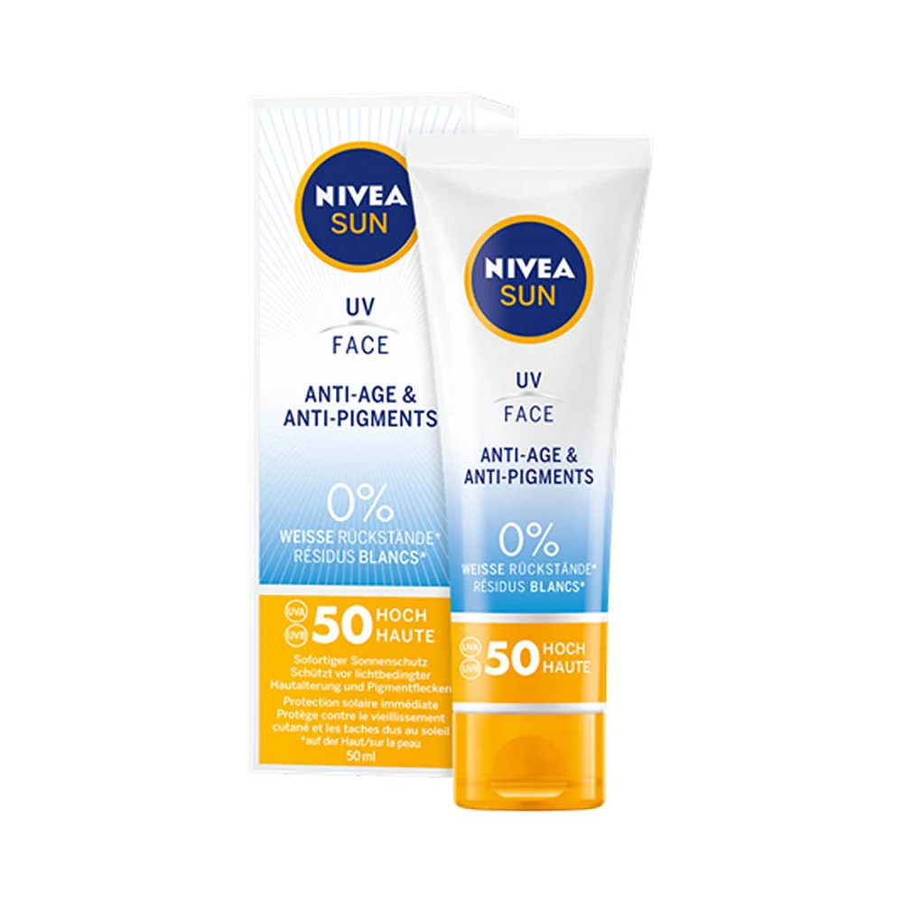 Nivea Sun UV Face Anti-Age & Anti-Pigmente Sonnenschutzcreme LSF 50 50 ml / 1,6 fl oz