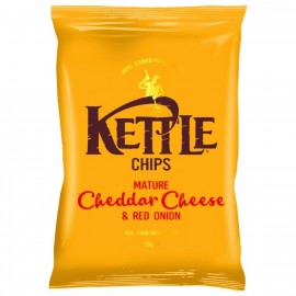 Kettle Chips Mature Cheddar & Red Onion 150g