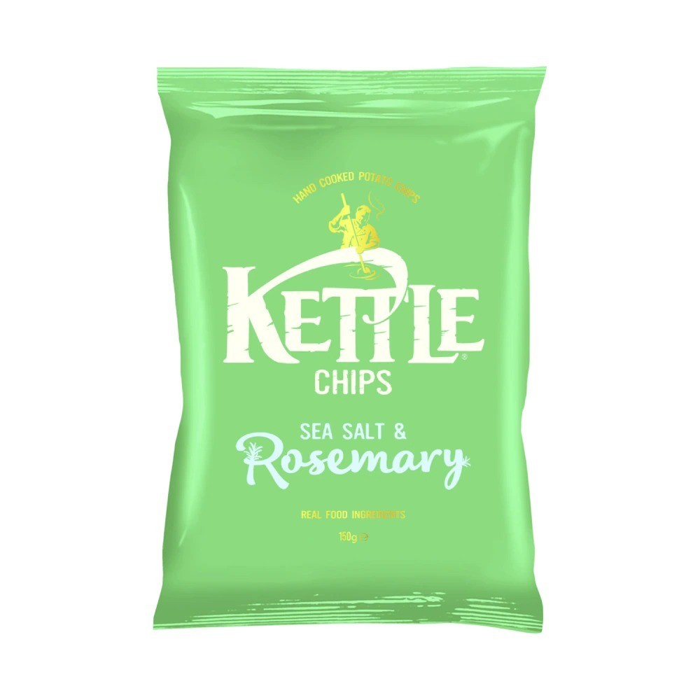 Kettle Chips Sea Salt & Rosemary 150g
