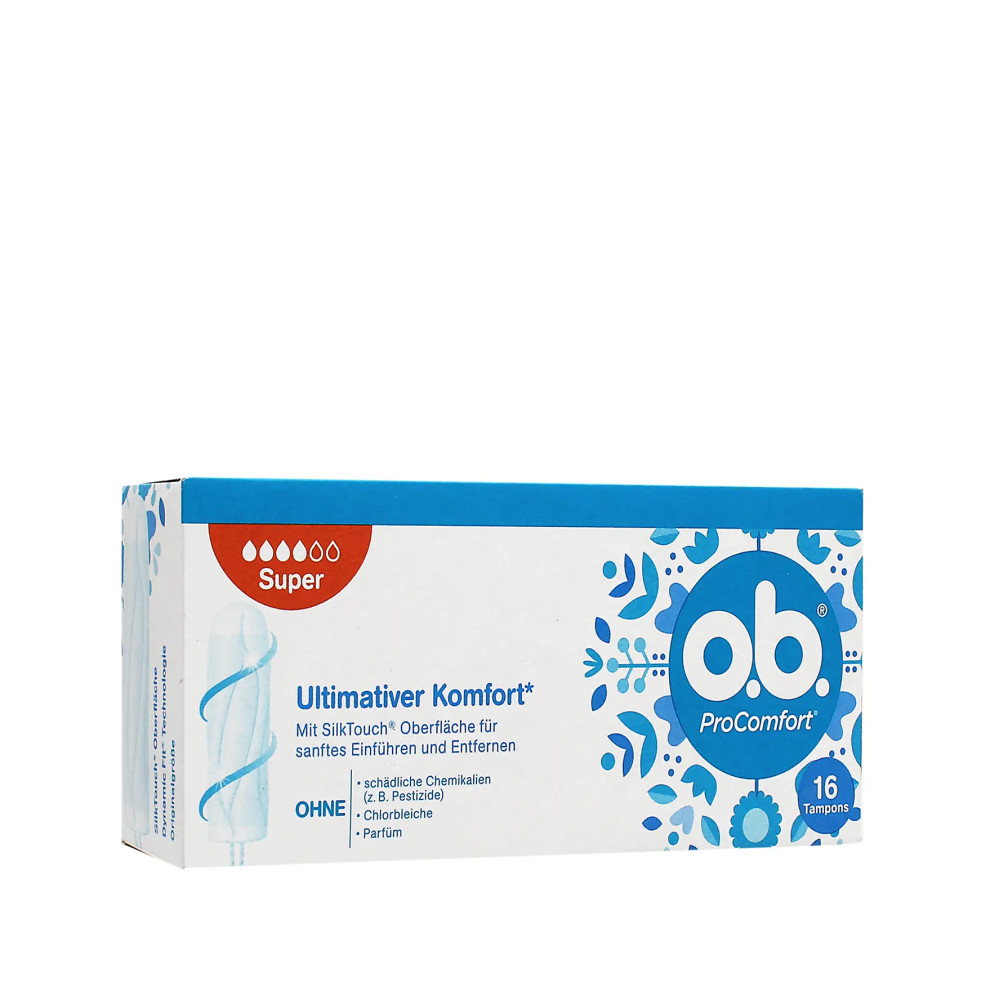 o.b. ProComfort Super Tampons 16pcs