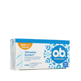 o.b. ProComfort Normal Tampons 16pcs