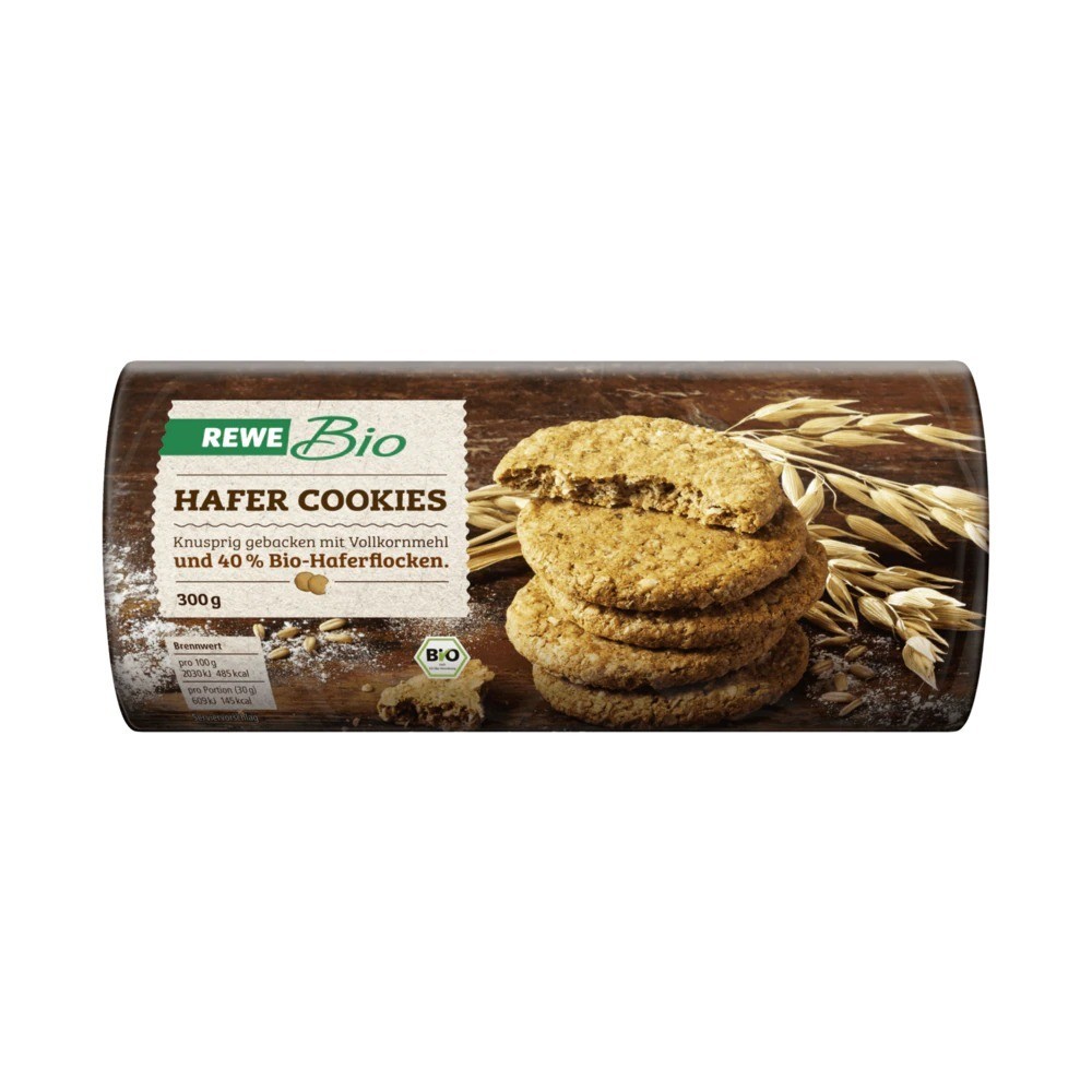 REWE bio oat cookie 300g