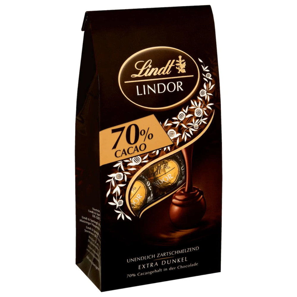 Lindt Lindor Dark 70% 136 g / 4.8 oz