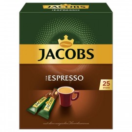 Jacobs instant coffee espresso, 25 instant coffee sticks