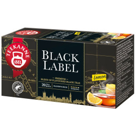 Teekanne Black Label Lemon 20 tea bags