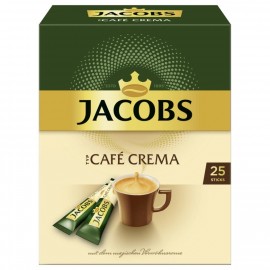 Jacobs instant coffee café crema, 25 instant coffee sticks