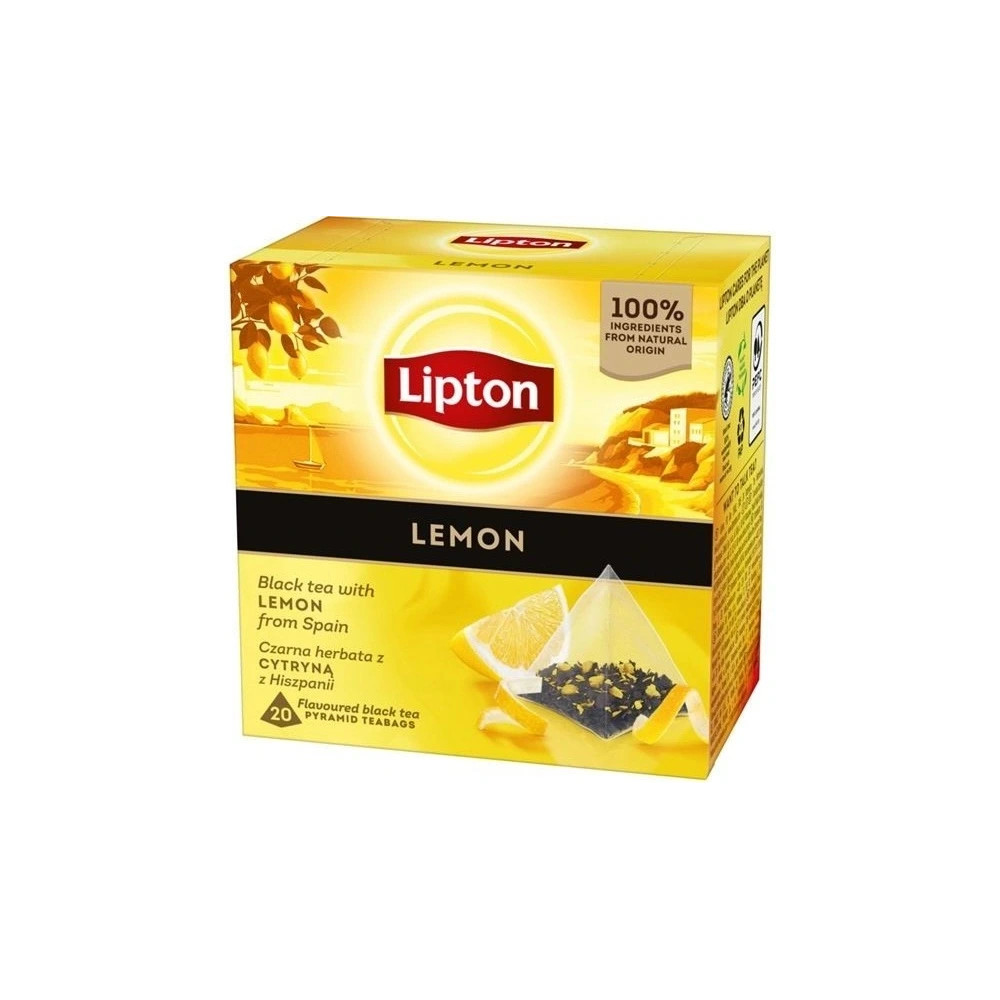Lipton Schwarzer Tee Zitrone