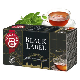 Teekanne Black Label 20 Teebeutel