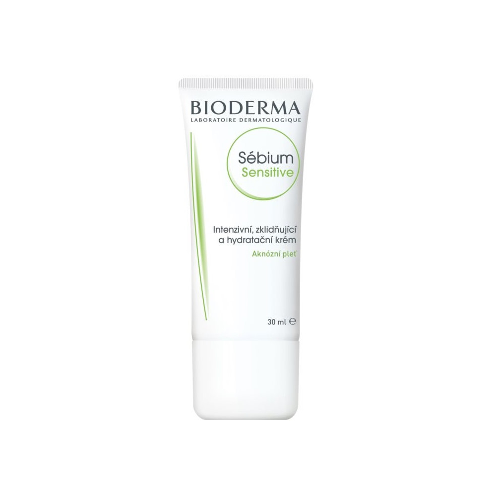 Bioderma Sébium Sensitive intensive soothing and moisturizing cream for acne skin 30 ml