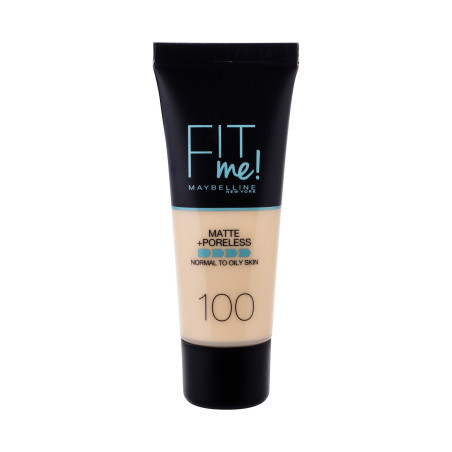 Maybelline Fit Me! Matte + Poreless matte makeup for normal and oily skin 30 ml 100 Warm Ivory