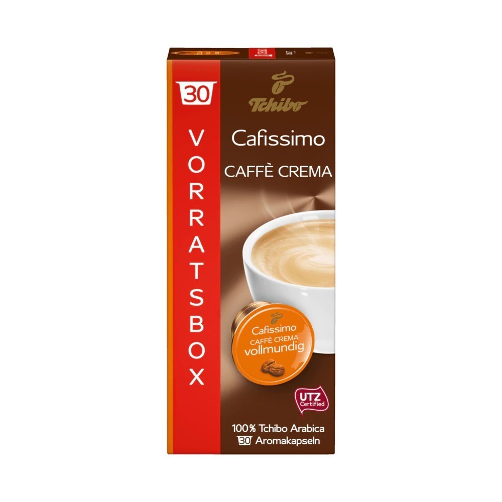 Tchibo Cafissimo Coffee Crema full-bodied 30 capsules