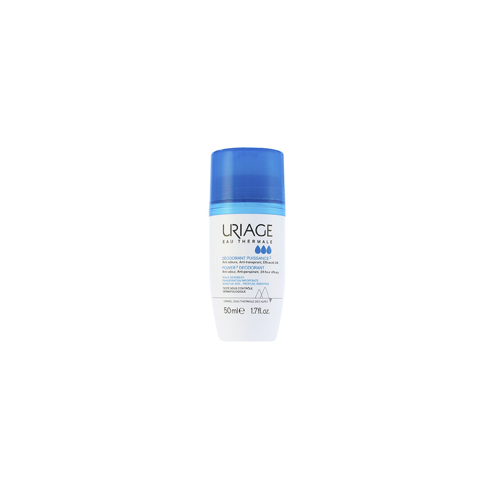 Uriage Power 3 Deodorant antiperspirant roll-on 50 ml