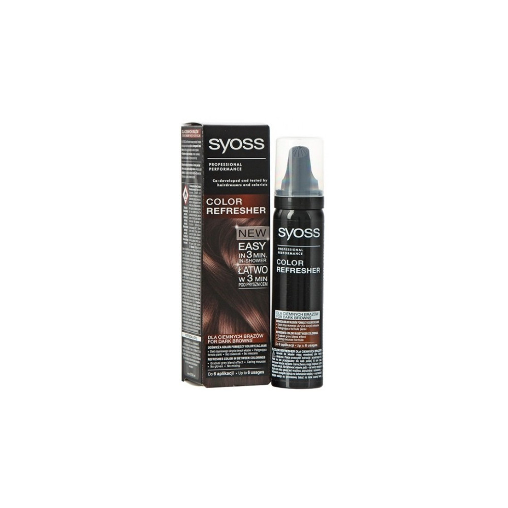 Syoss Color Refresher for Dark Browns 75 ml