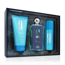 Afnan 9 AM Dive gift unisex eau de parfum 100 ml + shower gel 150 ml + deodorant spray 150 ml