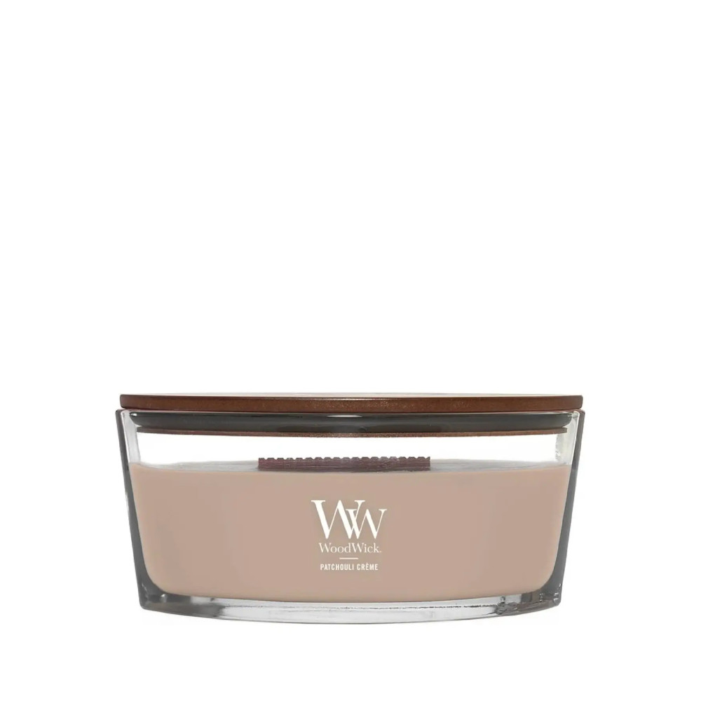 WoodWick Patchouli Créme Candle With Wooden Wick 453,6g