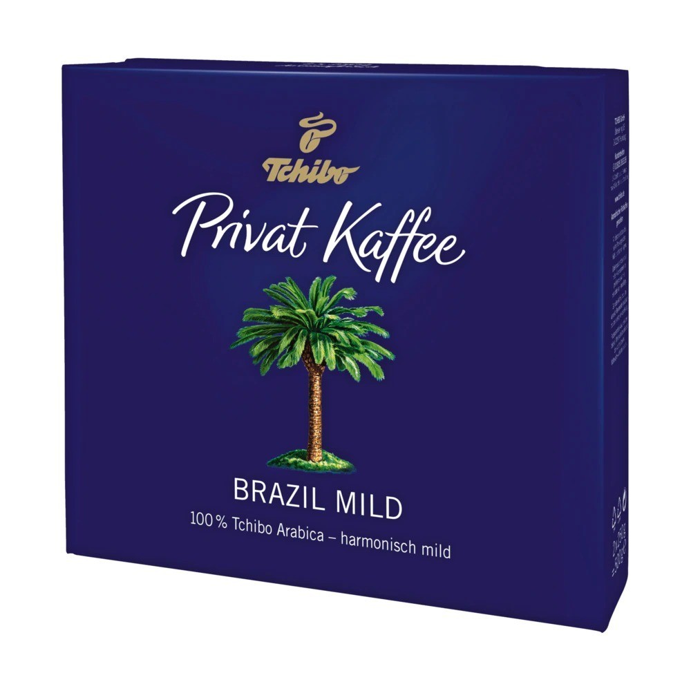 Tchibo private coffee Brazil mild 2x250g