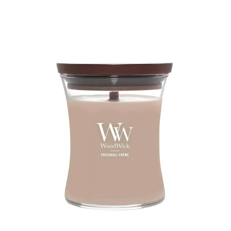 WoodWick Patchouli Créme Candle With Wooden Wick 275g