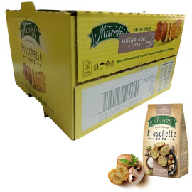 Maretti Bruschette Chips Mushrooms & Cream 15 x 70 g