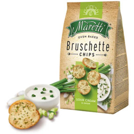 Maretti Bruschette Chips Sour Cream & Onion 15 x 70 g