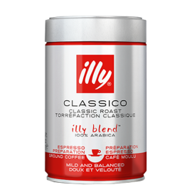 Illy Espresso Classico ground, regular roast 250 g / 8.82 oz