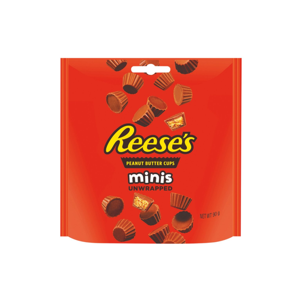 Reese's Minis ungewickelte Erdnussbutter-Cups 90 g / 3,15 oz