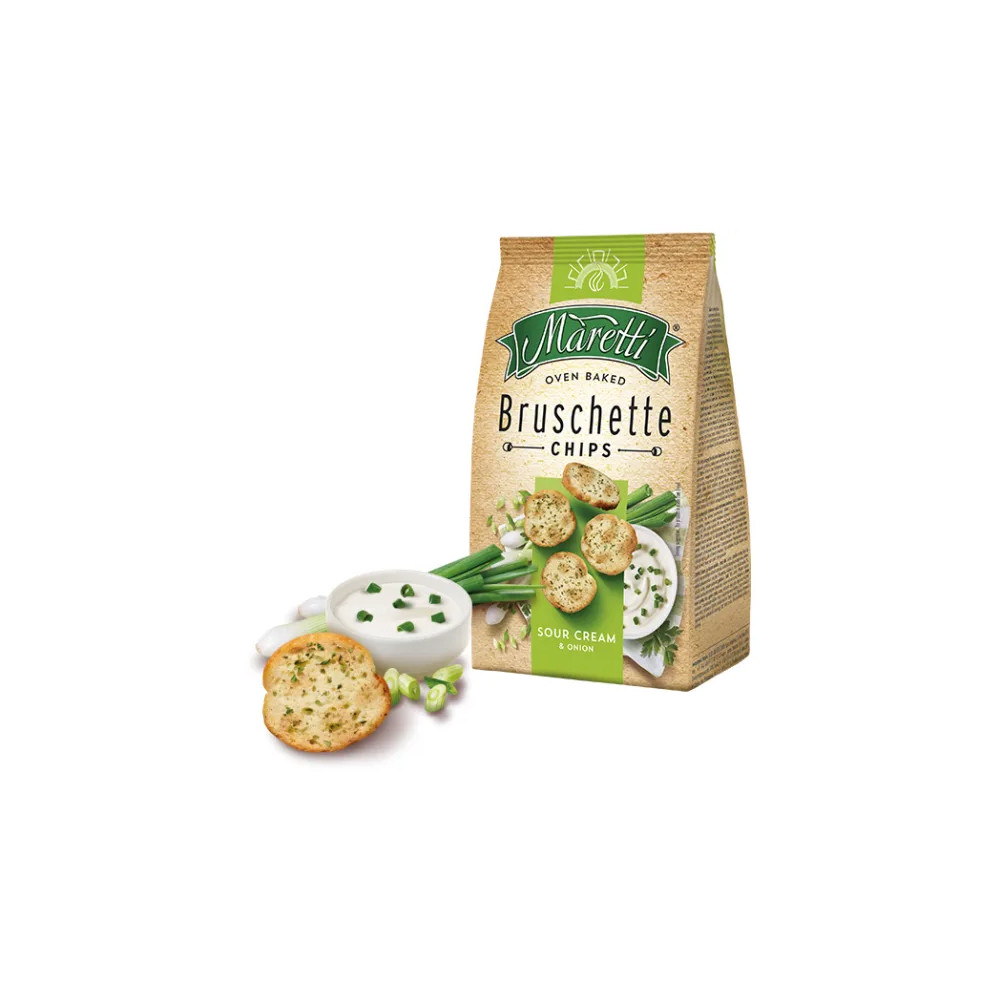 Maretti Bruschette Chips Sour Cream & Onion 70 g