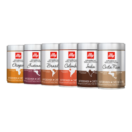 Illy Arabica Selection set of 6