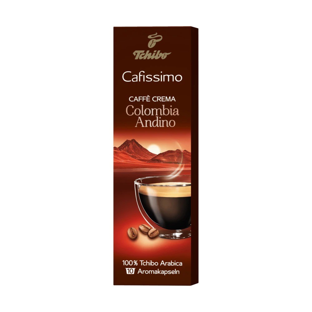 Tchibo Cafissimo Andean Colombia Cream Coffee 80g