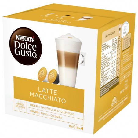 Nescafé Dolce Gusto Latte Macchiato 183.2g, 16 capsules