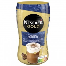 Nescafé Gold Cappuccino Type Less Sweet 250g